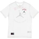 Maglie Paris Saint Germain bianche XL a tema Parigi mezza manica per Uomo Nike Jordan 