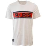 Magliette & T-shirt bianche M a tema Parigi mezza manica con manica corta per Uomo Nike Jordan Paris Saint-Germain F C 