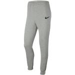 Pantaloni tuta scontati grigi di pile lavabili in lavatrice per l'autunno per Uomo Nike Park 