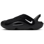 Scarpe estive larghezza A nere per neonato Nike Swoosh 