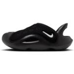 Scarpe estive larghezza E nere per neonato Nike Swoosh 