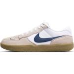 Nike - SB Force 58 - Sneakers bianche e color cuoio-Bianco