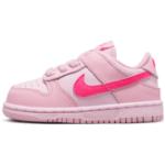 Calzature rosa per neonato Nike Dunk 