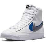 Sneakers alte larghezza E scontate casual blu numero 39 in similpelle per bambini Nike 