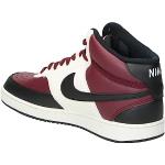 Sneakers alte larghezza E casual nere numero 44 di gomma per Uomo Nike Court Vision 