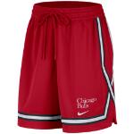 Pantaloncini rossi da basket per Donna Nike Dri-Fit Chicago Bulls 