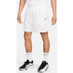 Pantaloncini bianchi da basket per Uomo Nike Dri-Fit 
