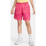 Pantaloncini rossi da basket per Donna Nike Dri-Fit 