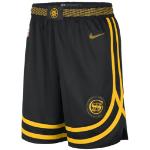 Pantaloncini neri da basket per Uomo Nike Dri-Fit Golden State Warriors 