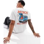 Nike - Sole Rally - T-shirt bianca con stampa sul retro-Bianco