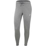 Pantaloni scontati grigi M di pile con elastico per Donna Nike Essentials 