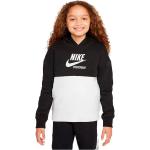 Felpe scontate nere 9 anni di cotone con cappuccio per bambina Nike Heritage di Dressinn.com 