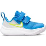 Sneakers larghezza E blu numero 19,5 di pelle chiusura velcro a strappo per bambino Nike Star Runner 2 