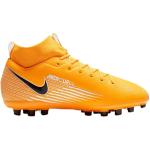 Scarpe larghezza E arancioni numero 38,5 di tessuto sintetico da calcio per bambini Nike Academy 