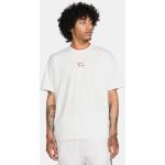 Magliette & T-shirt retrò bianche XXL taglie comode di cotone lavabili in lavatrice con scollo rotondo per Uomo Nike Swoosh 