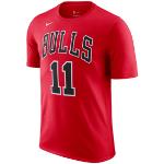 T-shirt rosse a tema Chicago da basket per Donna Nike Chicago Bulls 
