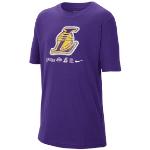 Nike T-shirt Los Angeles Lakers Dri-FIT NBA - Ragazzi - Viola