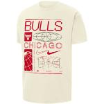 Vestiti ed accessori estivi bianchi a tema Chicago per Uomo Nike Chicago Bulls 
