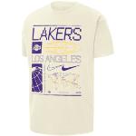 Vestiti ed accessori estivi bianchi per Uomo Nike Los Angeles Lakers 