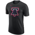 Nike T-shirt Philadelphia 76ers City Edition NBA – Uomo - Nero