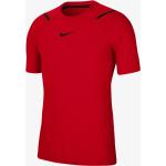 Magliette & T-shirt classiche rosse con scollo tondo per Uomo Nike Pro 
