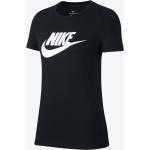 Magliette & T-shirt classiche nere con scollo tondo per Donna Nike Essentials 