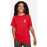T-shirt rosse per bambini Nike 