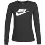 Magliette & T-shirt nere XS manica lunga con manica lunga per Donna Nike 