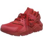 Sneakers larghezza E casual rosse numero 47 per Uomo Nike Air Huarache 