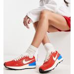 Sneakers stringate larghezza E vintage rosse numero 38,5 di gomma antiscivolo Nike Waffle One 