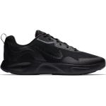 Sneakers stringate larghezza E casual nere numero 40,5 in mesh con stringhe traspiranti per Uomo Nike Wearallday 
