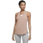 Nike Yoga Core Collection Sleeveless T-shirt Marrone XS Donna