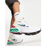 Sneakers stringate larghezza E scontate bianche numero 38,5 di gomma antiscivolo Nike Zoom Air Fire 