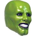 Maschere verdi di latex per festa di Carnevale 
