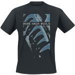 Nine Inch Nails Pretty Hate Machine Uomo T-Shirt Nero XXL 100% Cotone Regular