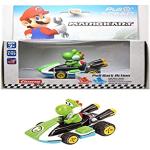 Carrera- Mario Kart 8 Veicolo Pull Speed Yoshi, Multicolore, 15817039