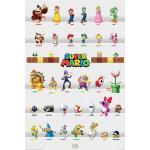 Poster multicolore di videogiochi Nintendo Mario 