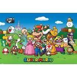 Poster multicolore di videogiochi Empire Merchandising Super Mario Mario 