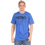 Magliette & T-shirt blu S mezza manica con manica corta Nitro Snowboards 