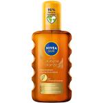 Abbronzanti 200 ml scontati spray naturali di origine tedesca al carotene texture olio SPF 6 Nivea Sun 