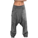 Pantaloni casual 5 XL taglie comode di cotone da jogging per Uomo 