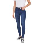 Jeans slim scontati blu 7 XL in viscosa per Donna Noisy May 