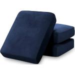 Cuscini blu navy in poliestere 3 pezzi per divani 