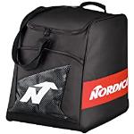 Nordica Eco Friendly Tessuto Boot Bag - Nero/Rosso, Nero/Rosso, 1, nero/rosso, 1