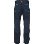 Pantaloni blu L oeko-tex sostenibili antivento impermeabili da sci per Uomo 