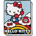 Coperte in poliestere per bambini Hello Kitty 
