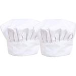 Cappelli bianchi XXS di cotone traspiranti lavabili in lavatrice di Carnevale per Donna 