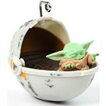 Addobbi natalizi bianchi a tema rana Star wars Yoda Baby Yoda 