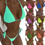 Bikini gialli XXL taglie comode brasiliani per Donna 