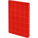 Nuuna Break The Grid L Light 55225 - Quaderno per appunti, colore: Rosso/Bianco/Rosso